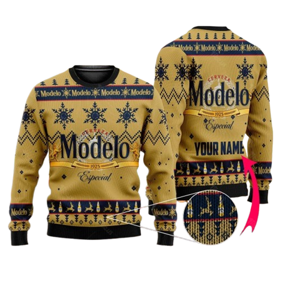 Personalized Modelo Especial Ugly Christmas Sweater