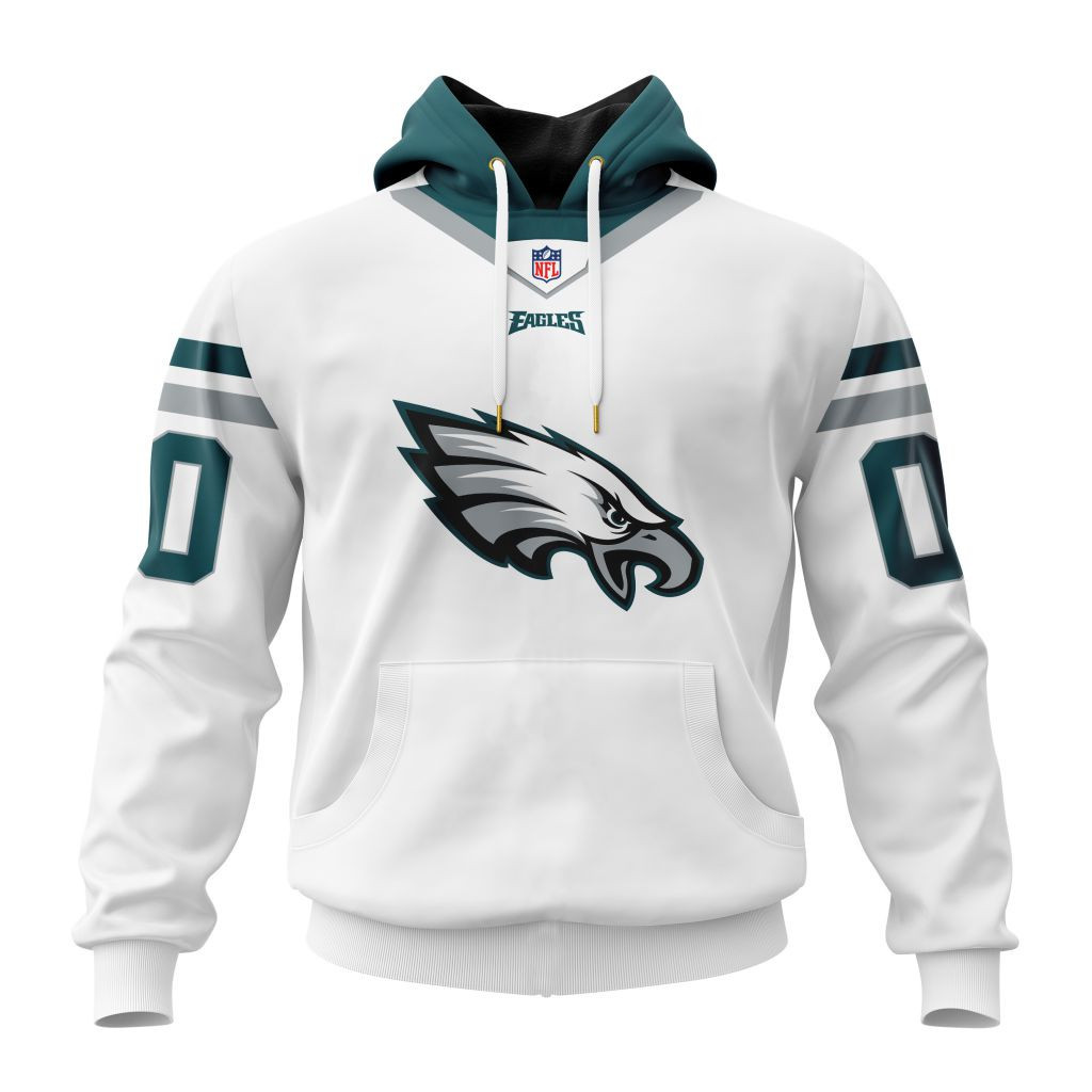 Philadelphia Eagles Specialized Design Personalized Letters Number V24101201 Hoodie