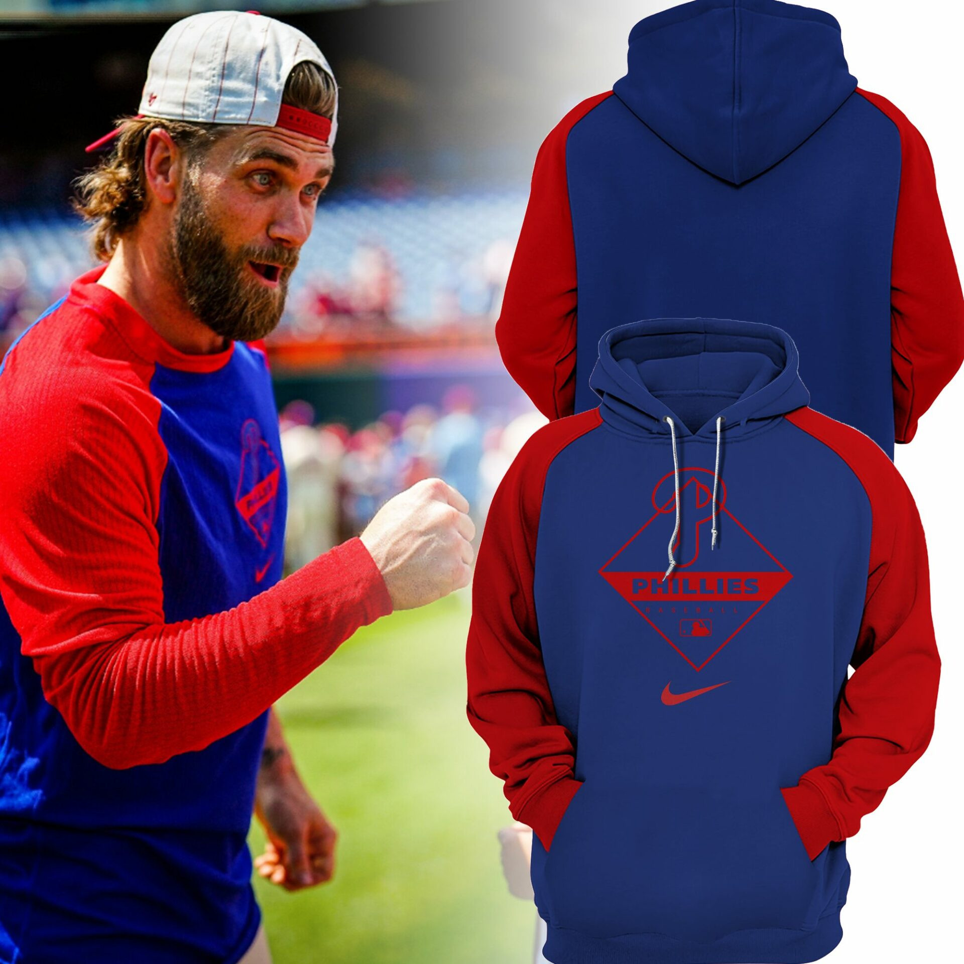 Philadelphia Phillies Mlb 2025 Edition Hoodie Presents For Football Fans