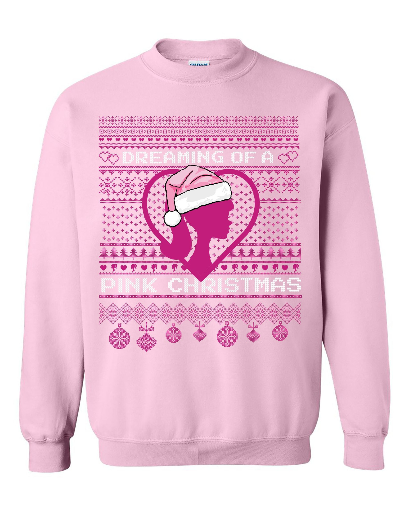 Pink Christmas Ugly Sweater