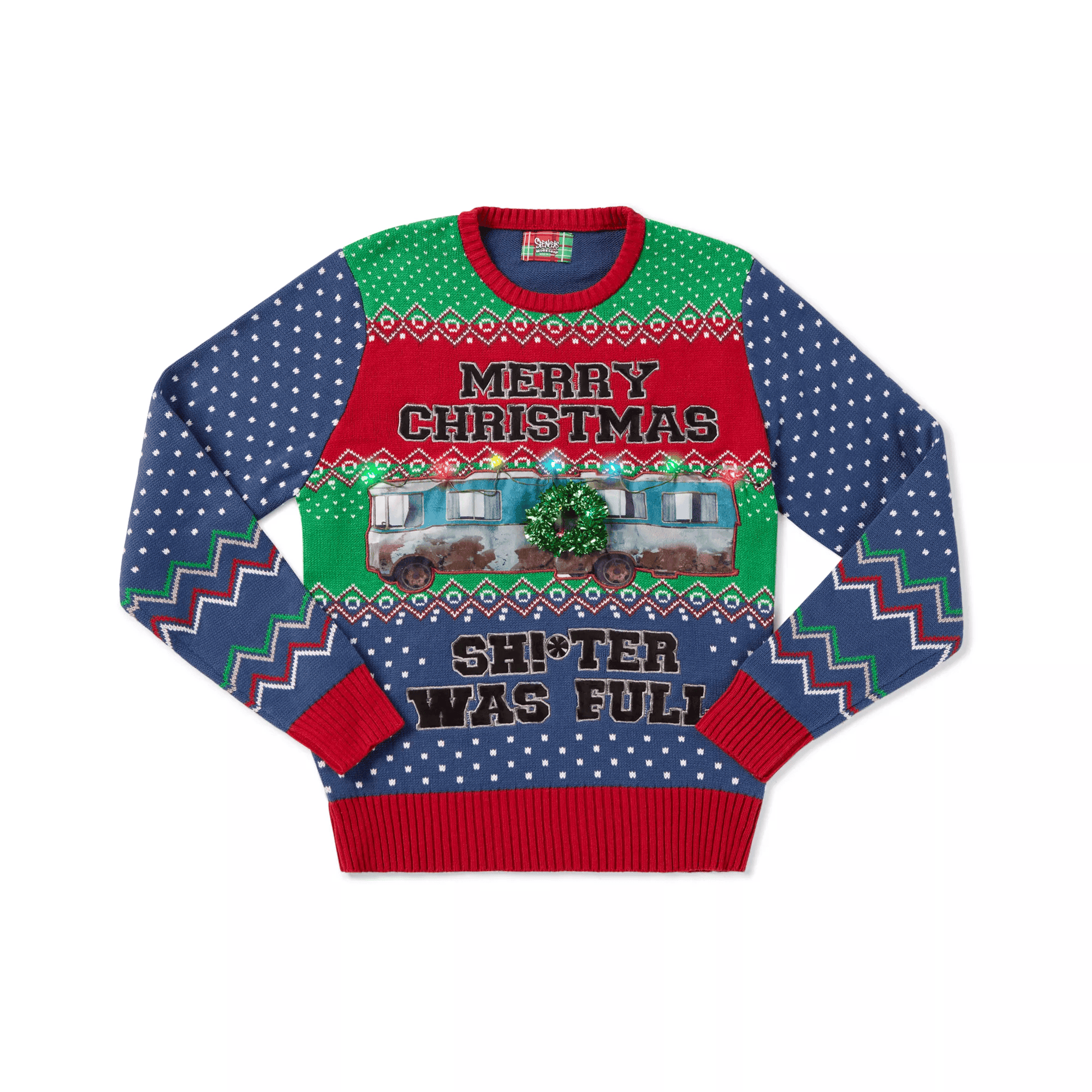 Shitter Was Full Ugly Christmas Sweater