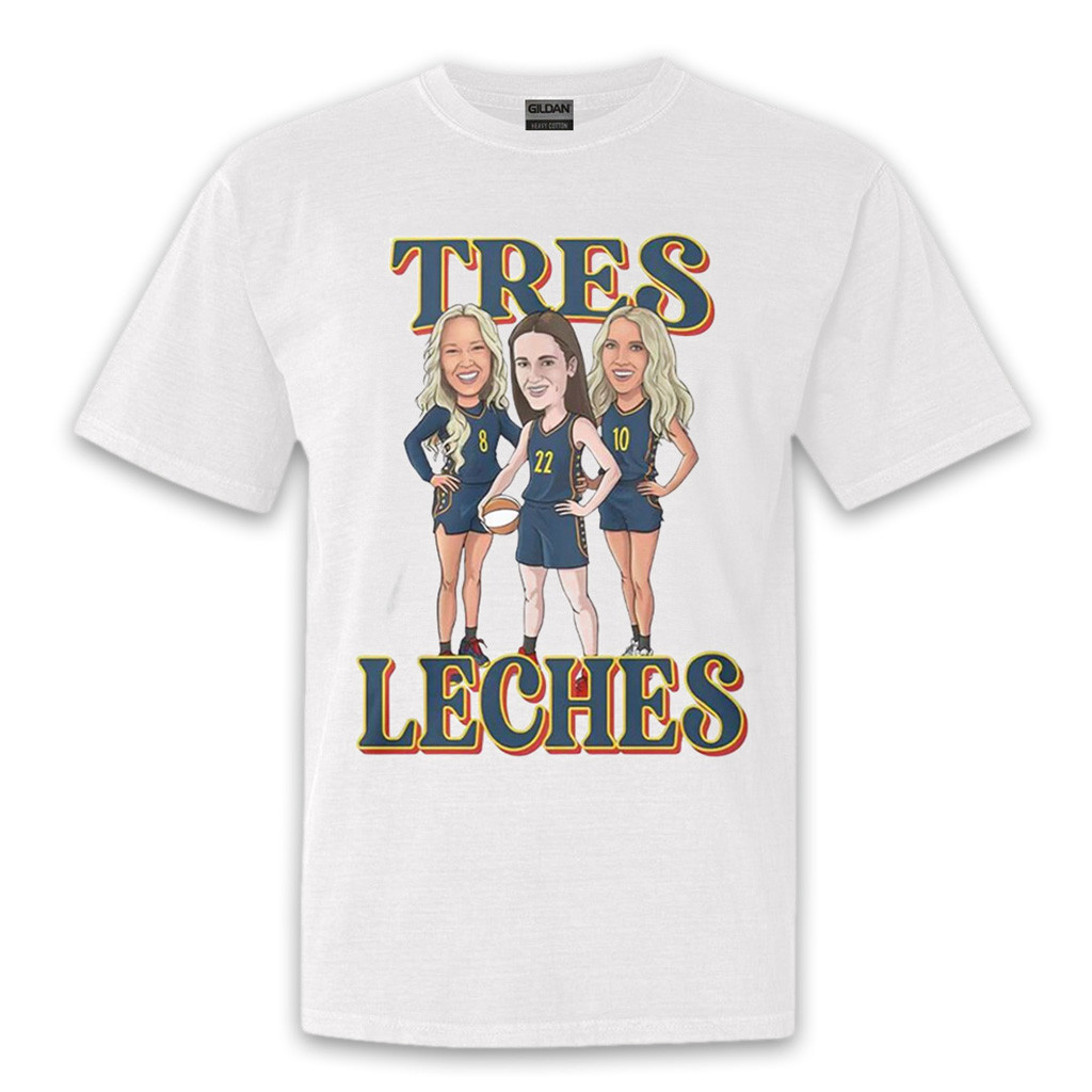 Sophie Cunningham Tres Leches Shirt WNBA Indiana Fever Merch