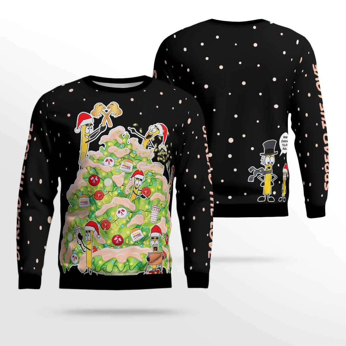 Spread The Love Ugly Christmas Sweater