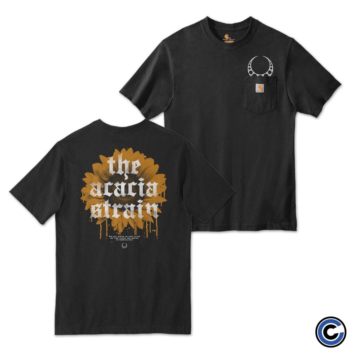 The Acacia Strain Merch Sunflower Pocket Shirt The Acacia Strain Shirt