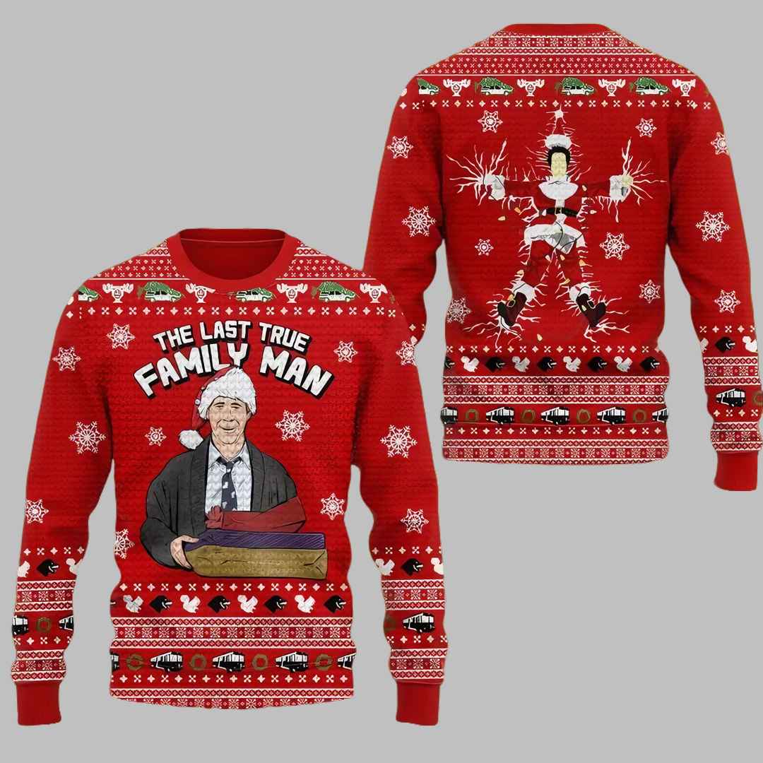 The Last True Family Man National Lampoons Christmas Vacation Ugly Christmas Sweater