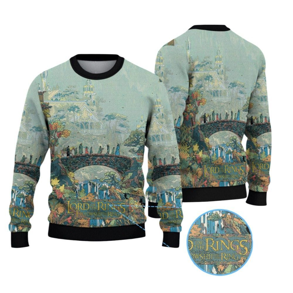 The Lord Of The Rings Ugly Christmas Sweater