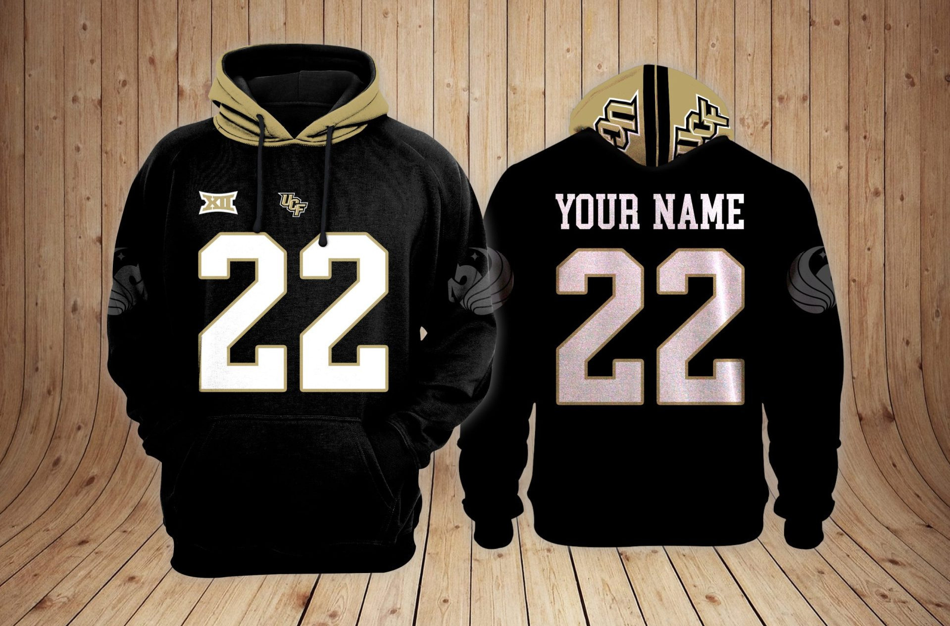 UCF Knights football NCAA Custom 3D Hoodie PT24456