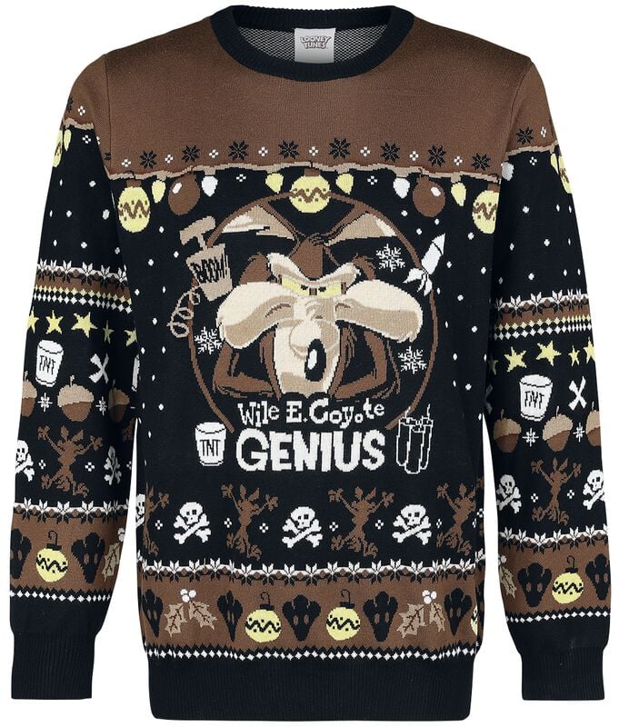 Wile E Coyote - Genius Ugly Christmas Sweater