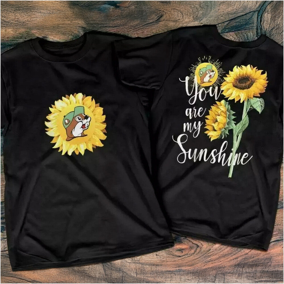 Buc-ees You Are My Sunshine Sunflower T-Shirt Buc Ees Merch Birthday Gifts For Girlfriend