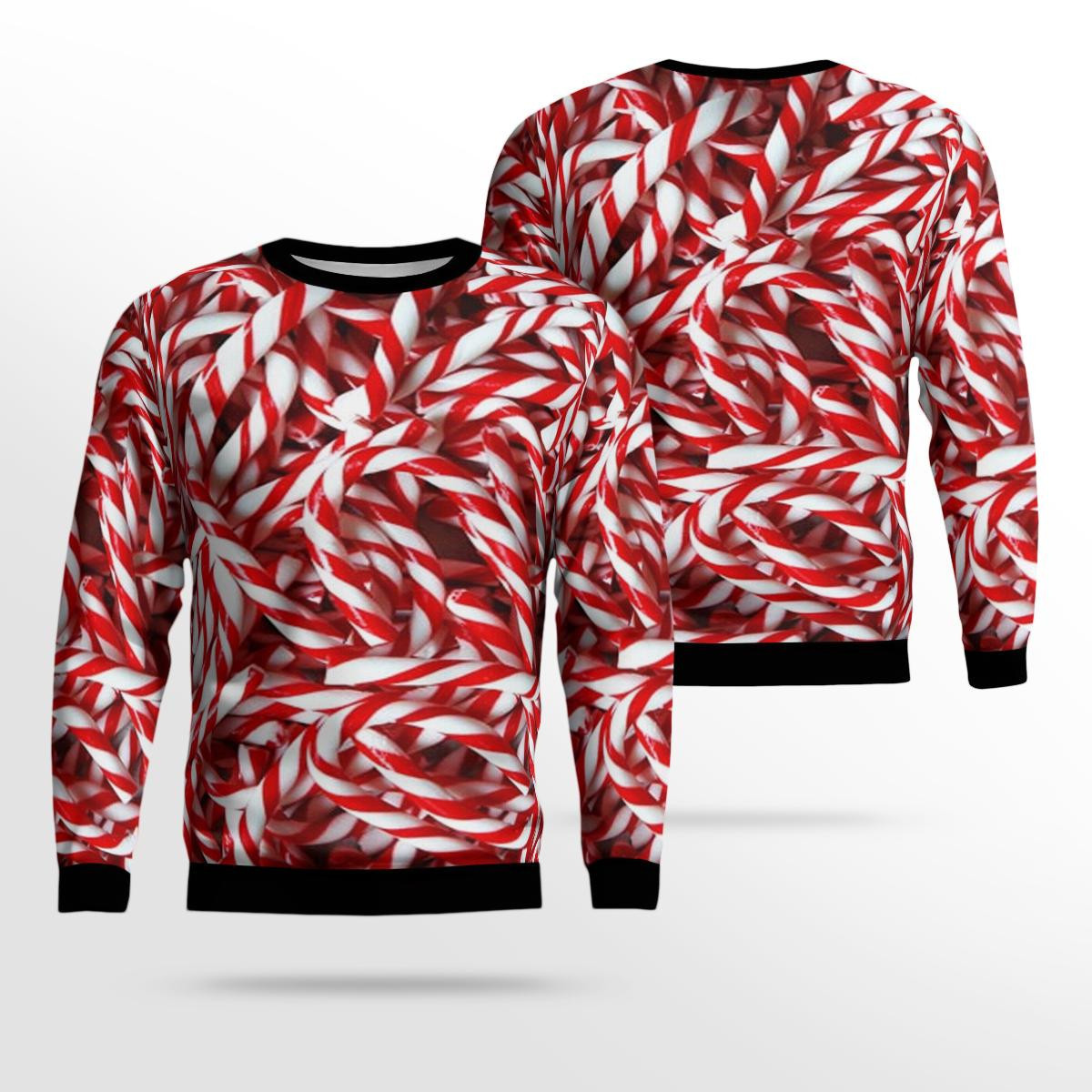 Candy Canes Ugly Christmas Sweater