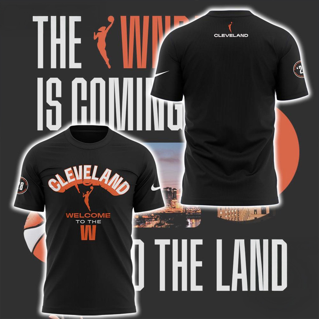 Cleveland WNBA Is Coming To The Land Shirt Cleveland WNBA Merch Gifts For Fans