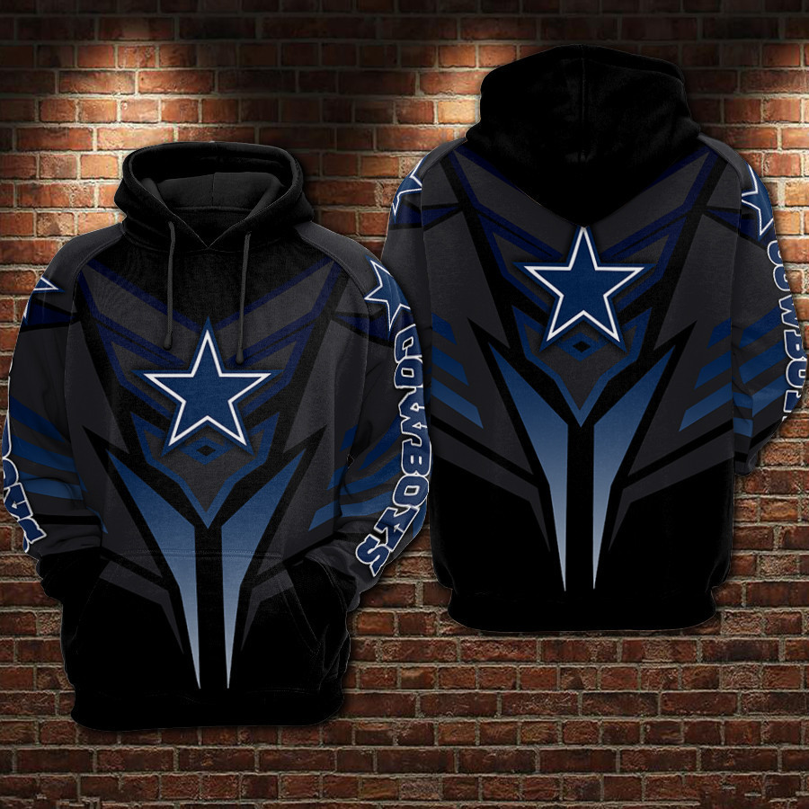 Dallas Cowboys Hoodie Zip Hoodie Version 1049