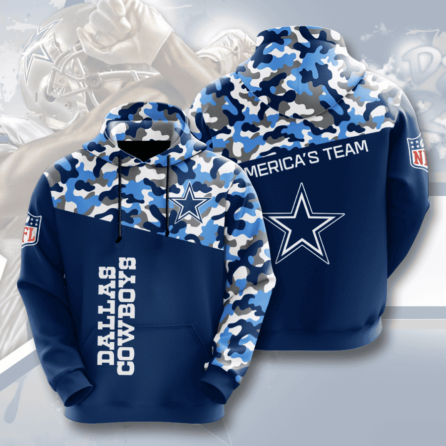 Dallas Cowboys Hoodie Zip Hoodie Version 1484
