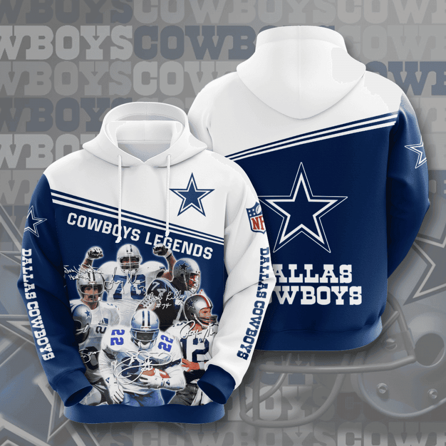 Dallas Cowboys Hoodie Zip Hoodie Version 960