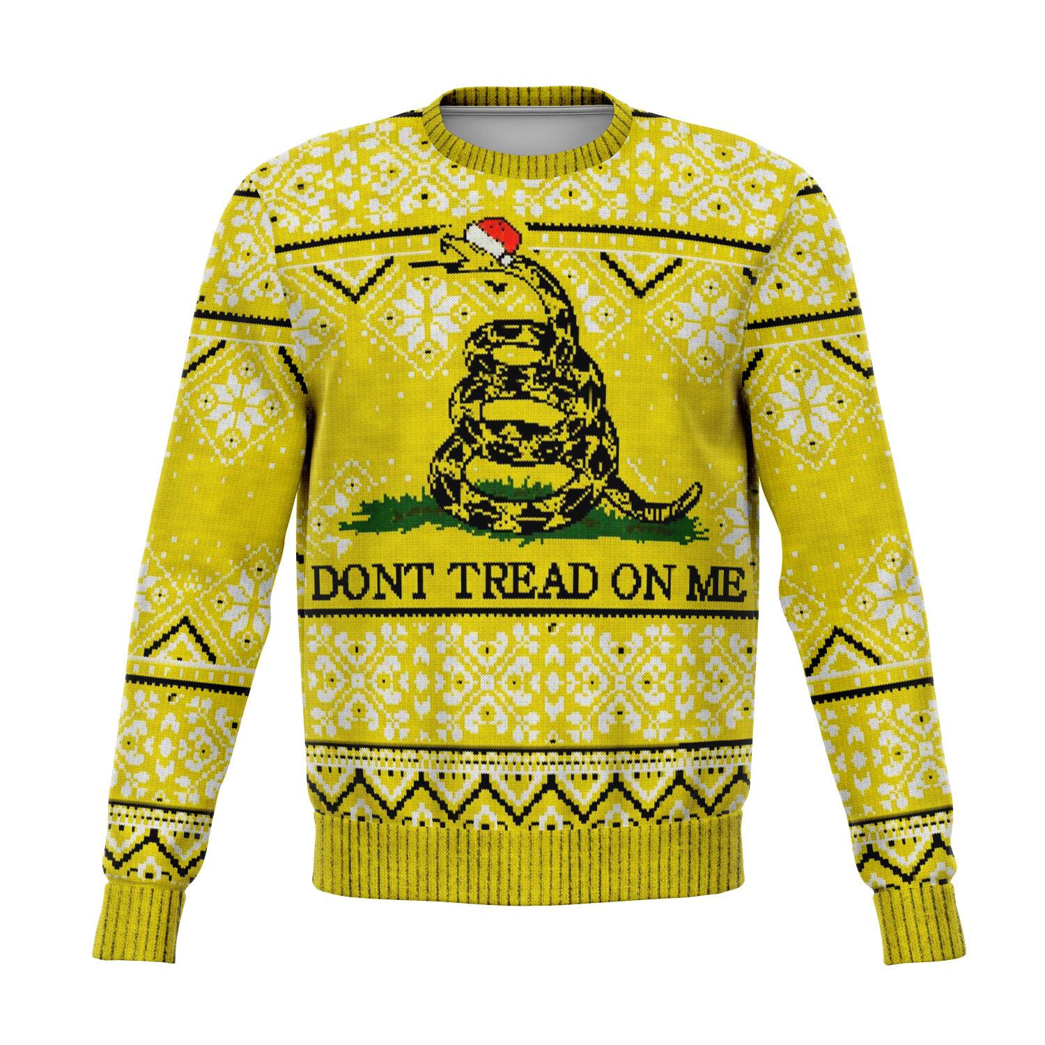 Dont Tread On Me Ugly Christmas Sweater