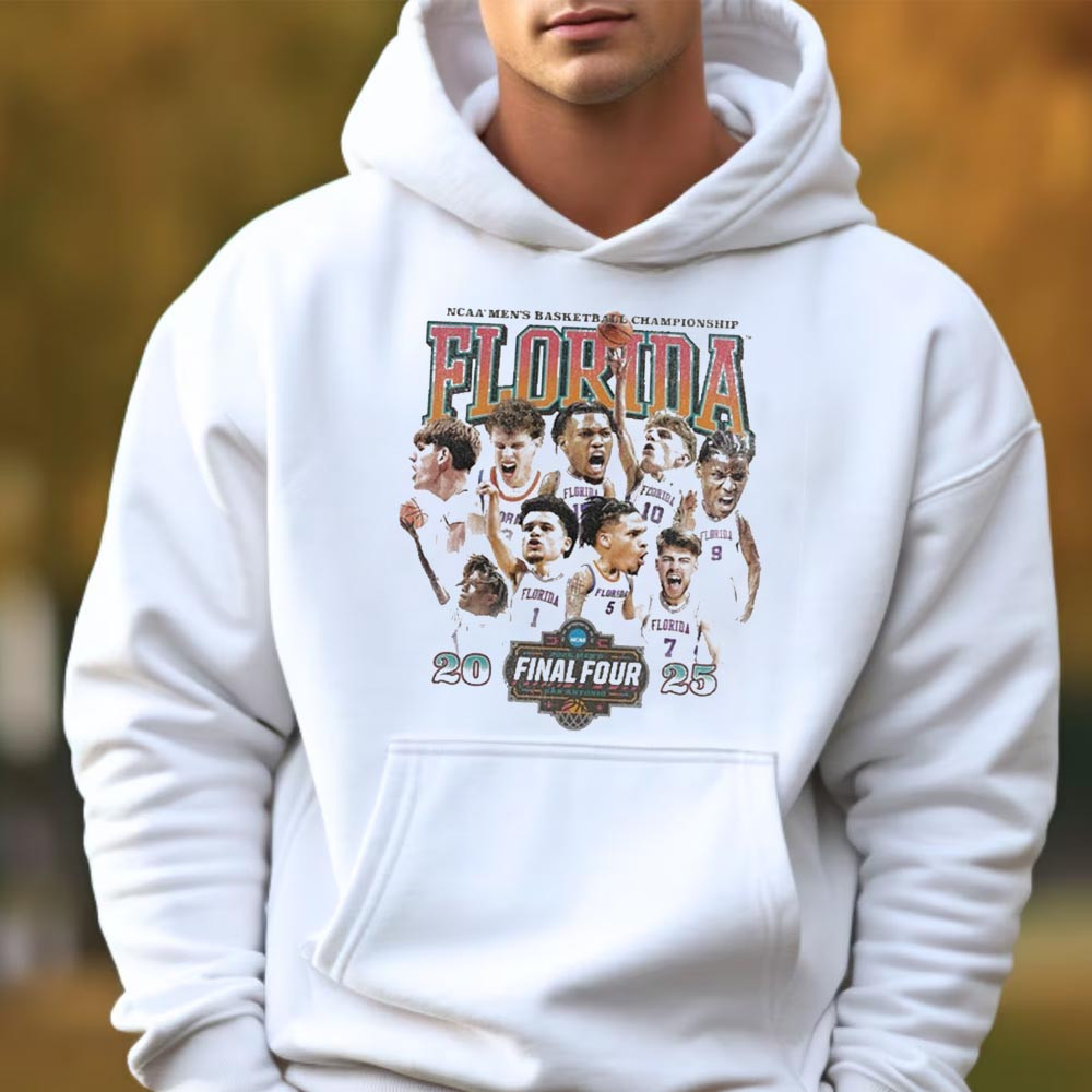 Florida Gators 2025 NCAA Mens Basketball Championship Final Four Bobblehead March Madness Hoodie