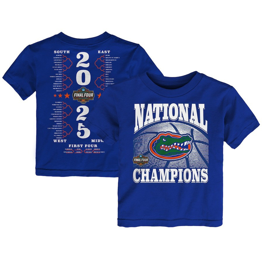 Florida Gators 2025 NCAA Mens Basketball National Champions Baby Tee Basketball Fans Gifts
