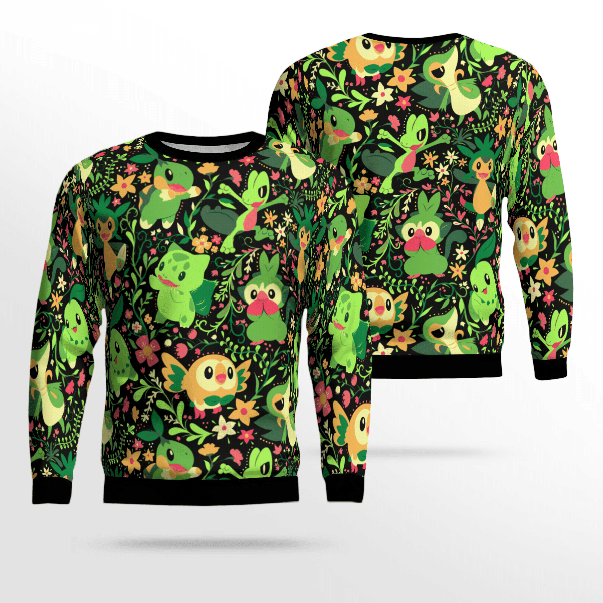 Grass Type 3D Sweater