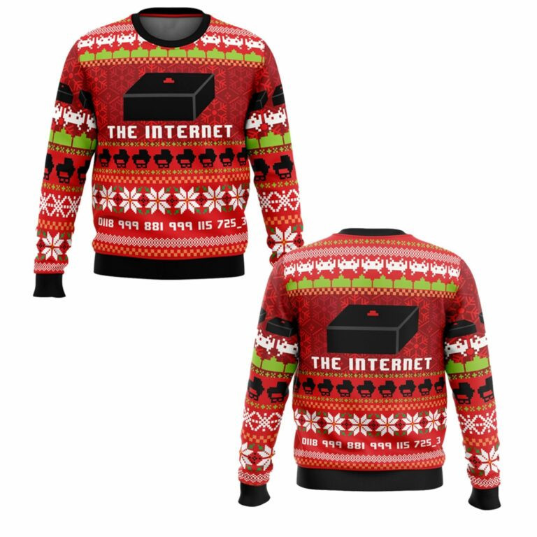 Great Reception The Internet Ugly Christmas Sweater