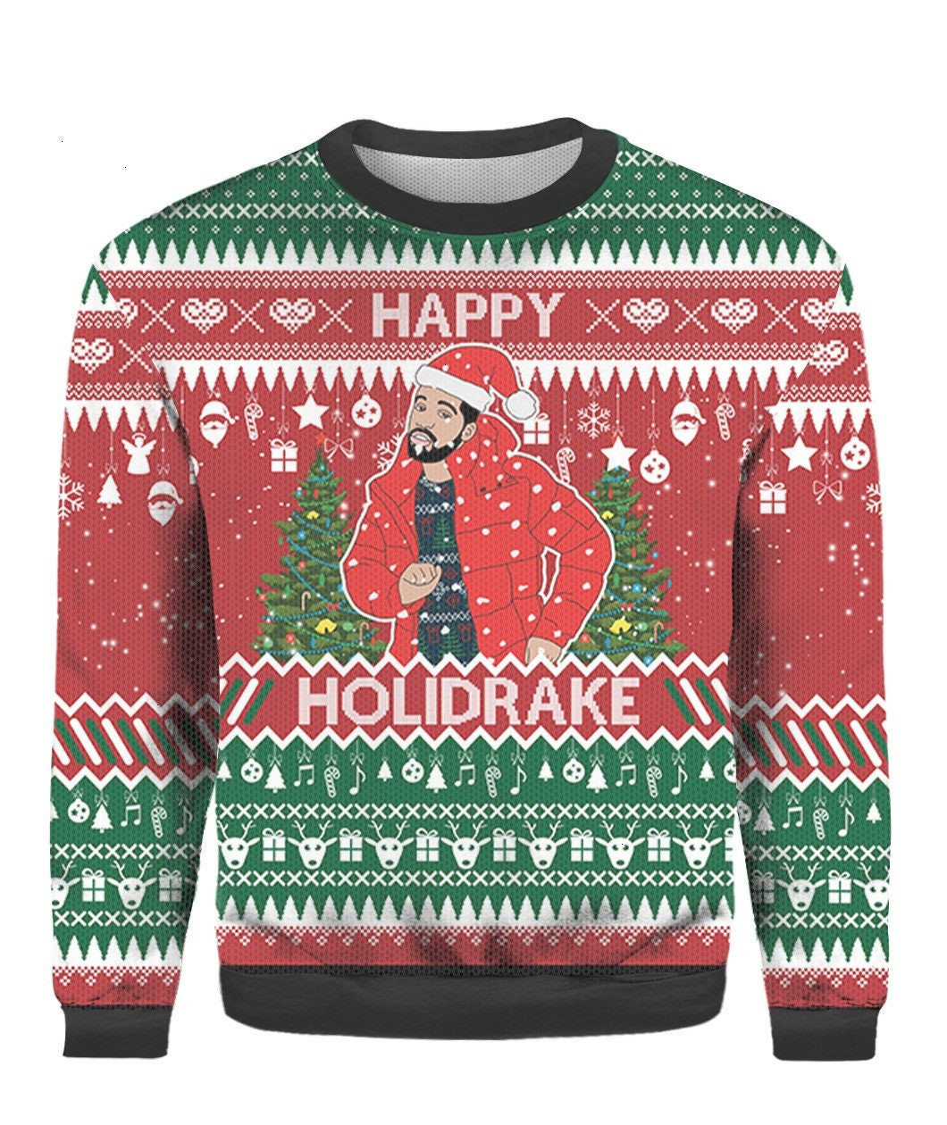 Happy HoliDrake Ugly Christmas Sweater