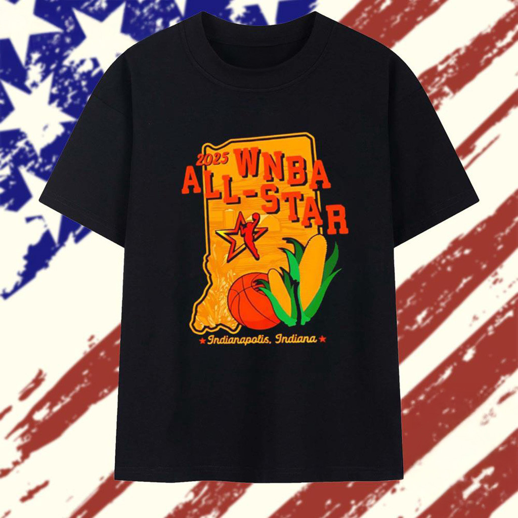 Indiana Fever 2025 WNBA All Star Game Hometown Indianapolis T-Shirt Indiana Fever Merch