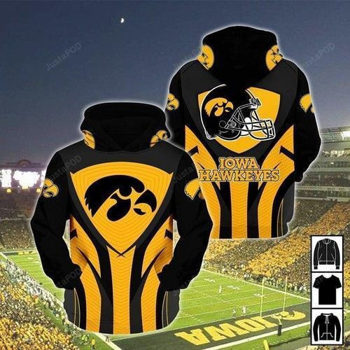 Iowa Hawkeyes Ncaa For Hawkeyes Fan Hoodie Zip Hoodie