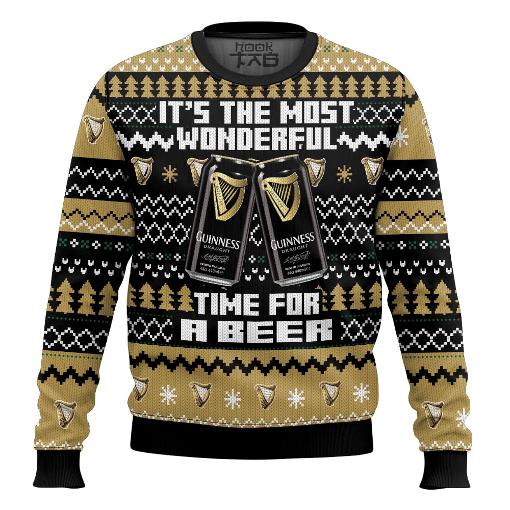 Its the Most Wonderful time for a Guinness Ugly Sweater