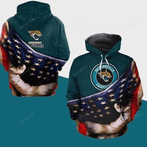 Jacksonville Jaguars American Hoodie Zip Hoodie Version 873