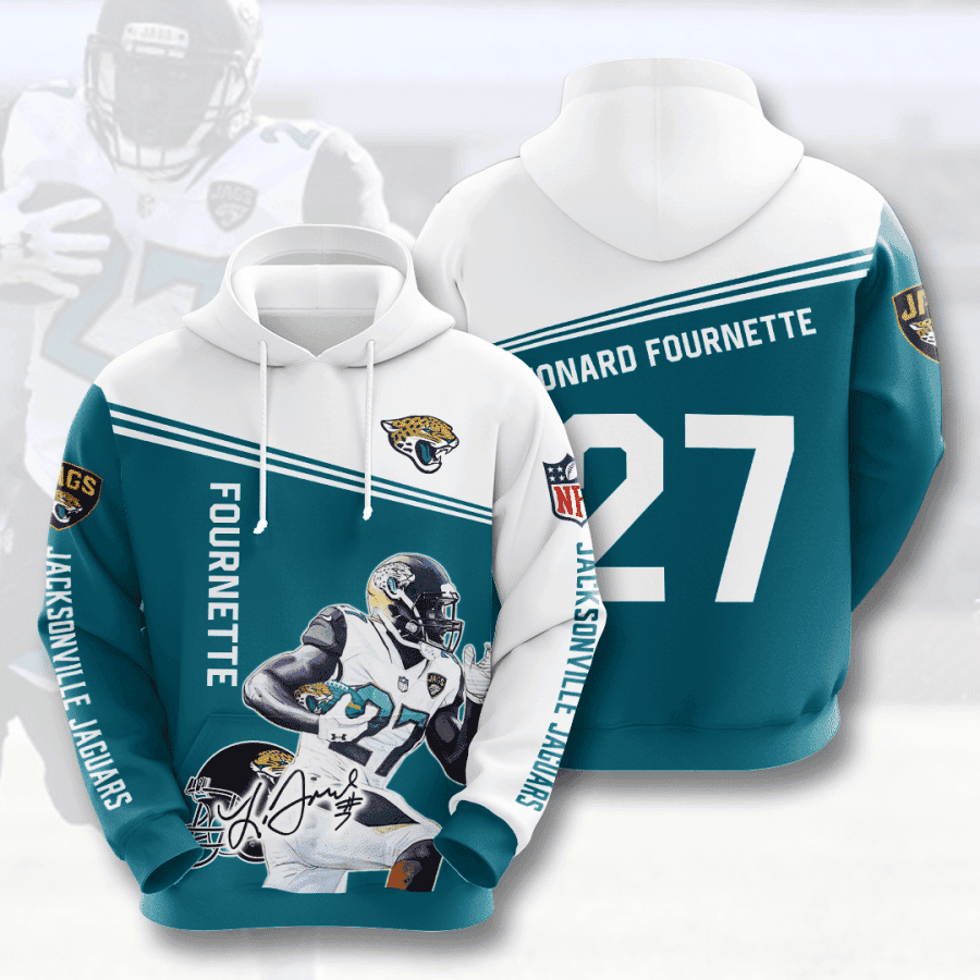 Jacksonville Jaguars Hoodie Zip Hoodie Version 743