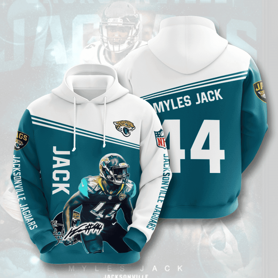 Jacksonville Jaguars Hoodie Zip Hoodie Version 866