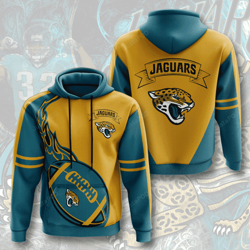 Jacksonville Jaguars Hoodie Zip Hoodie Version 883