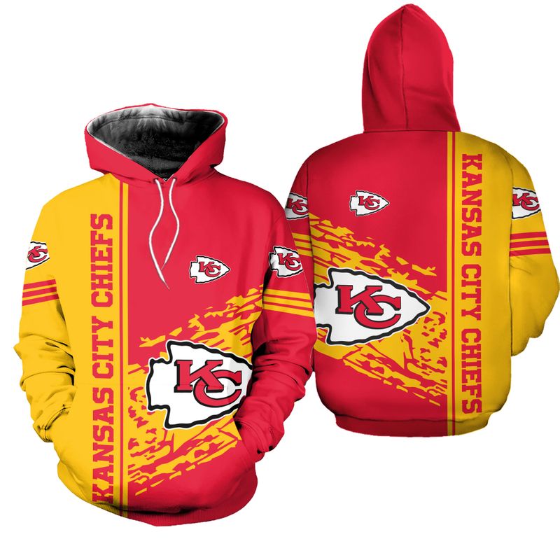 Kansas City Chiefs Basic V2 NFL Football Team Hoodie