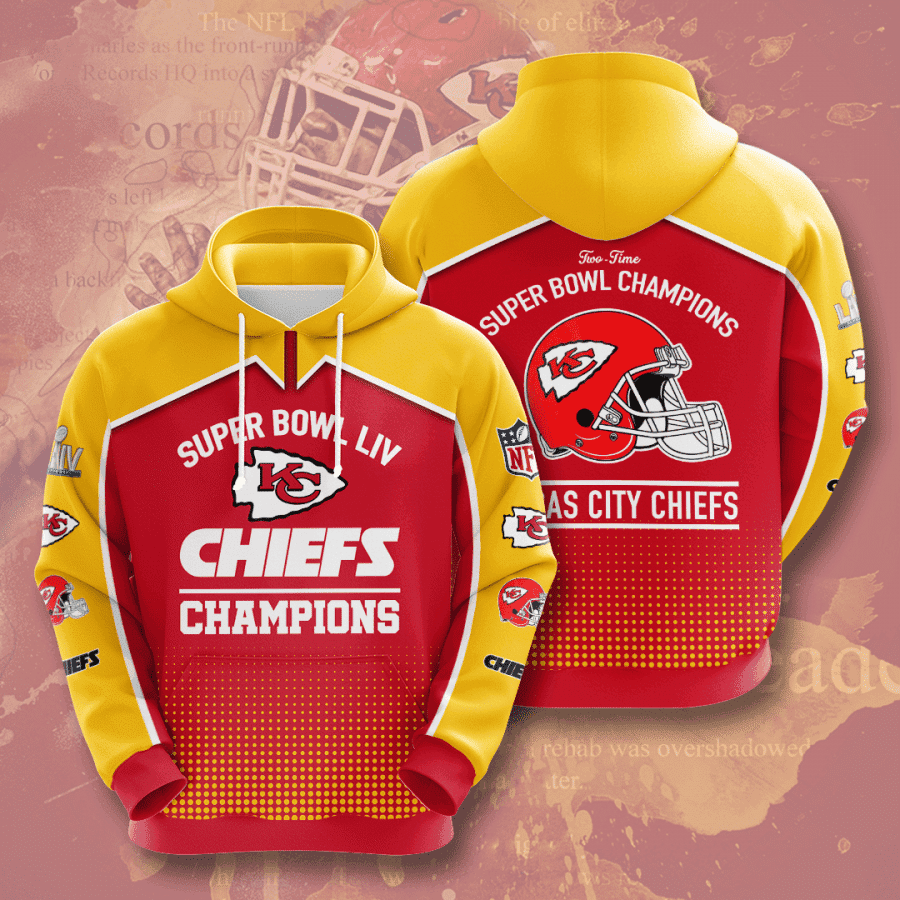 Kansas City Chiefs Hoodie Zip Hoodie Version 705