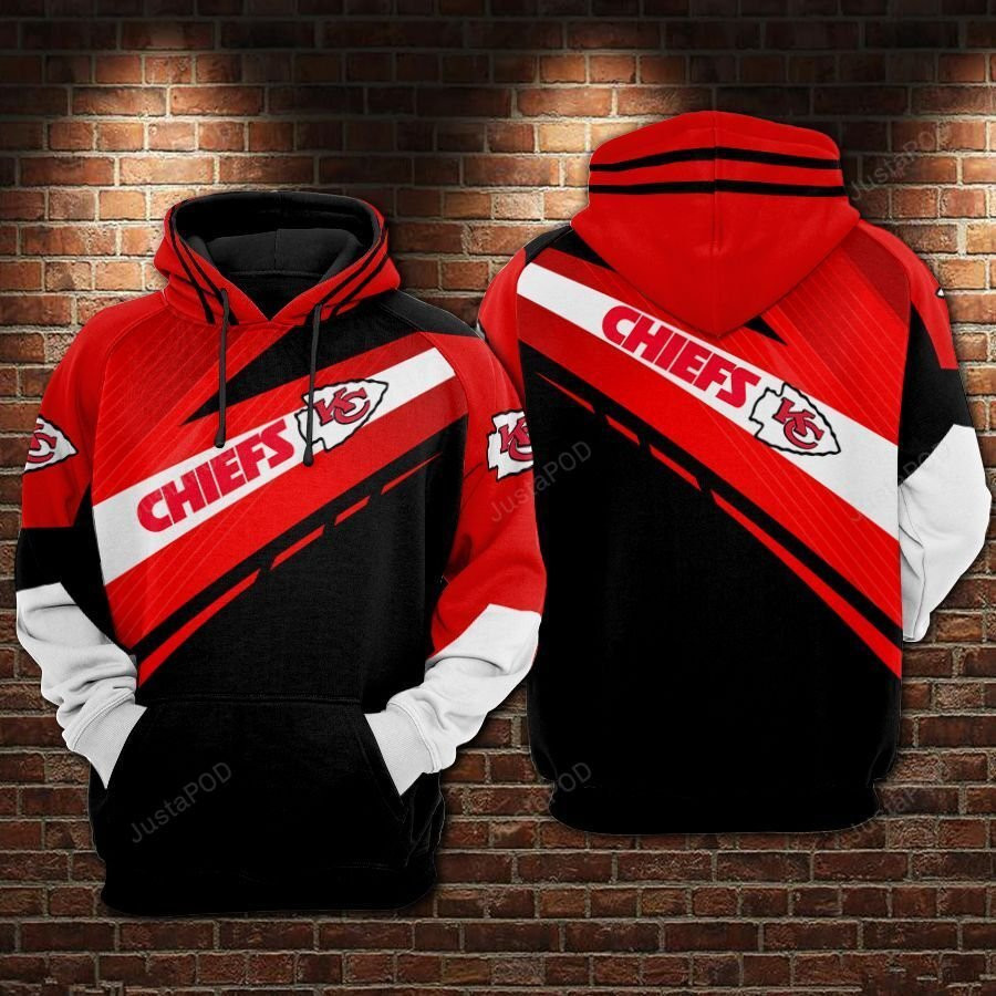 Kansas City Chiefs Nfl Football V2 Hoodie Zip Hoodie