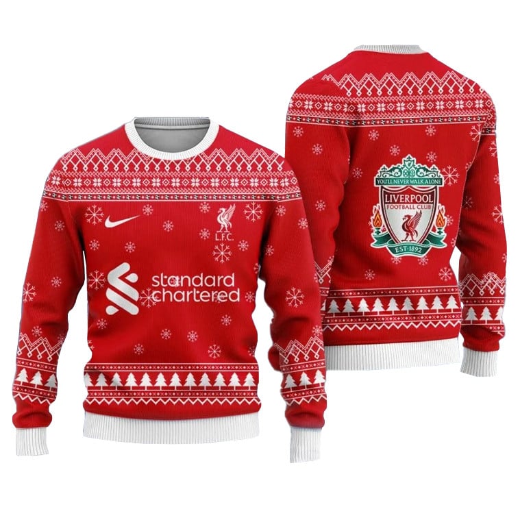 Liverpool Standard Chartered Ugly Christmas Sweater
