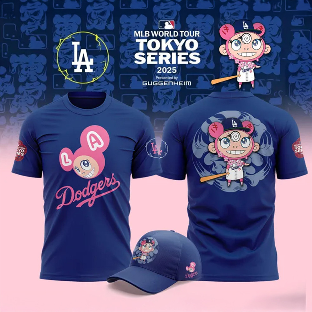 Los Angeles Dodgers x 2025 MLB Tokyo Series Shirt Best Gifts For Baseball Fans