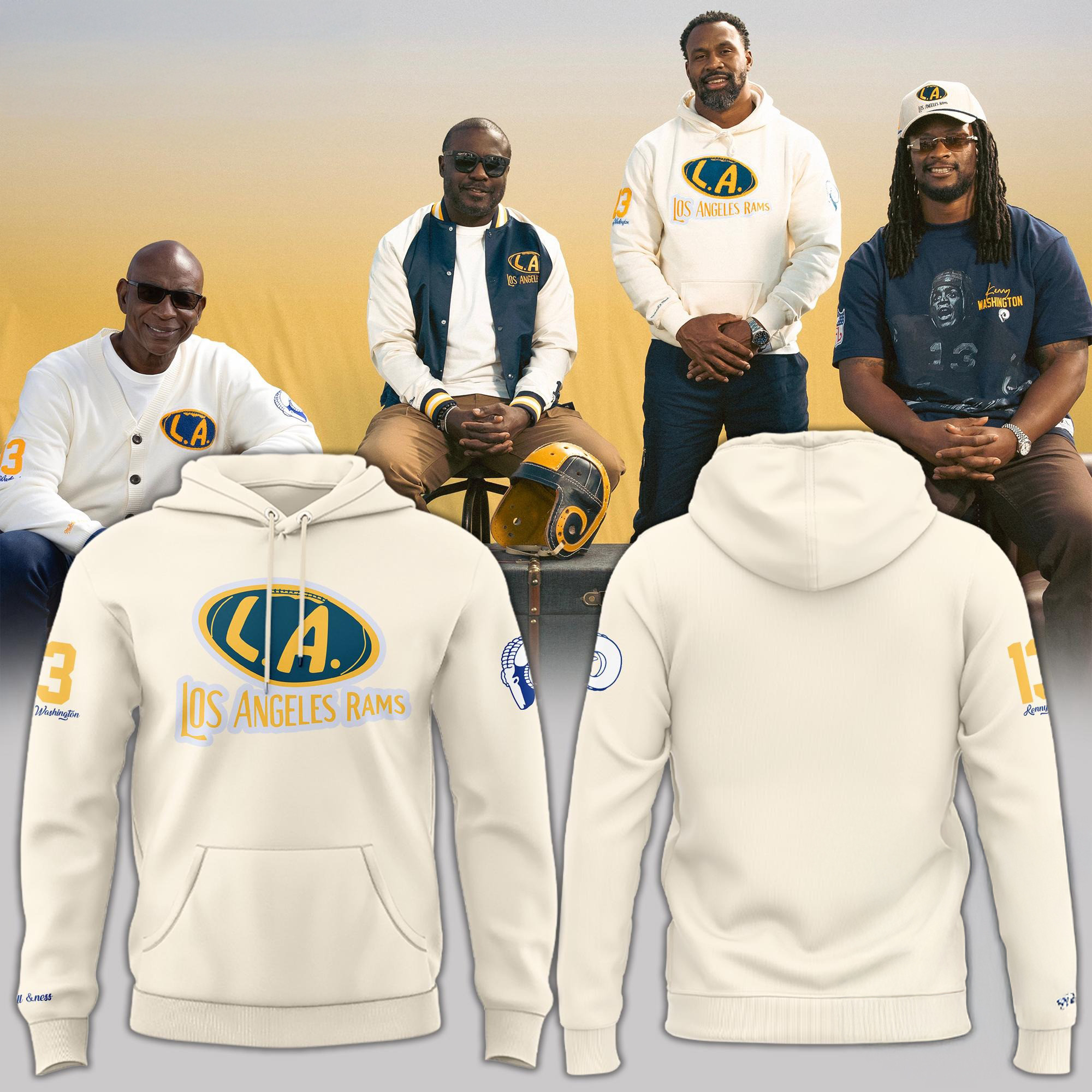 Los Angeles Rams Edition The Legacy Collection Hoodie Football Fan Gift Ideas