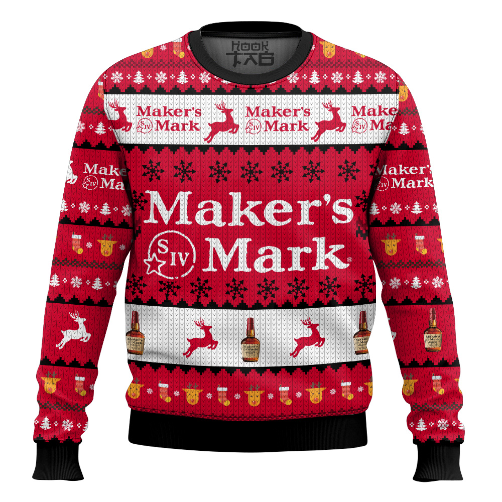 Makers Mark Ugly Sweater