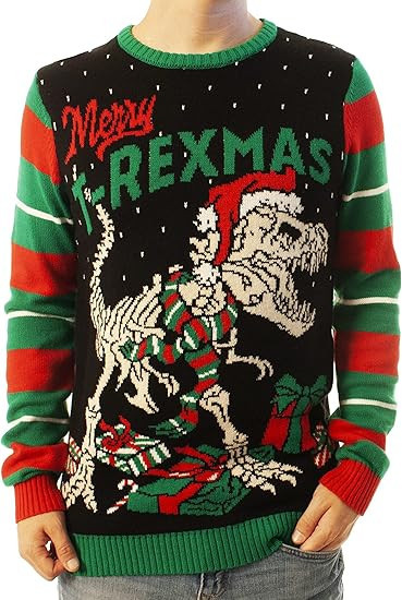 Merry T-rexmas Ugly Christmas Sweater
