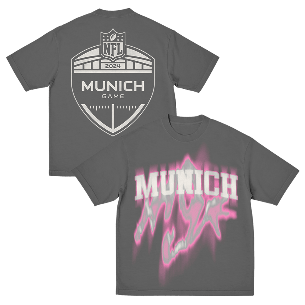 MGK Merch MGK x NFL Munich T-Shirt Machine Gun Kelly Merchandise Fathers Day Gifts