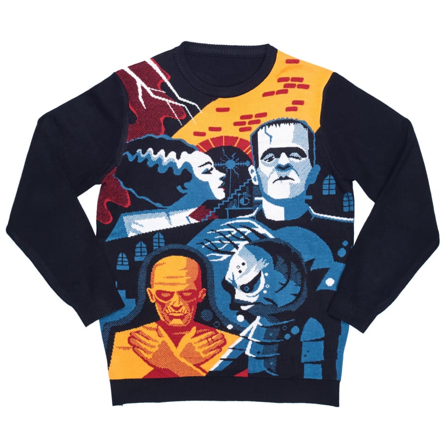 Monsters Group Christmas Ugly Sweater