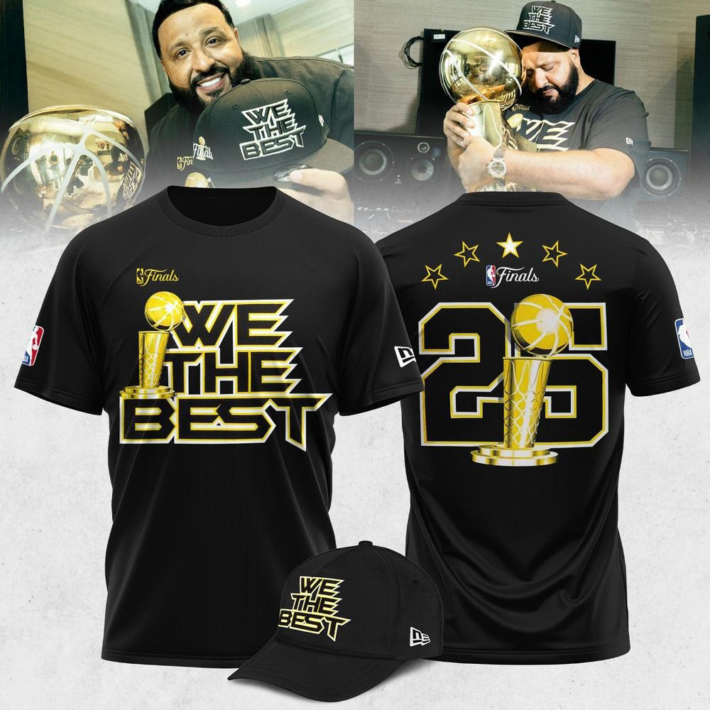 NBA Finals x DJ Khaled We The Best T-Shirt Fathers Day Presents