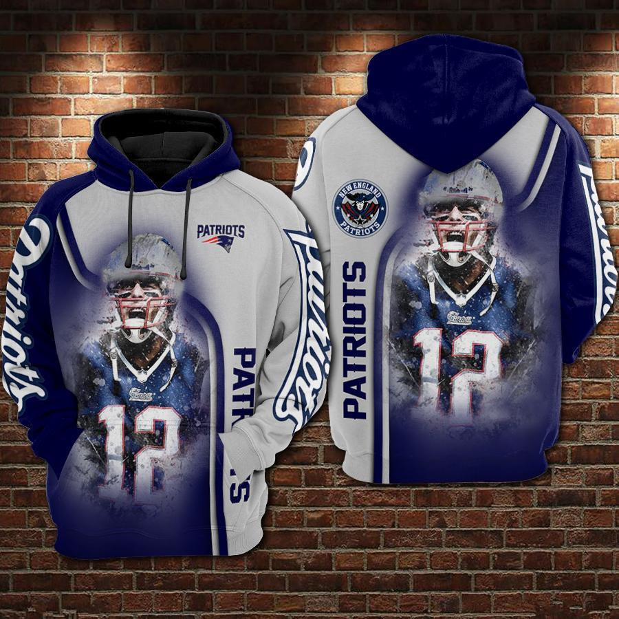 New England Patriots Hoodie Zip Hoodie Version 1385