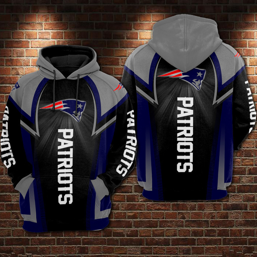 New England Patriots Hoodie Zip Hoodie Version 1421