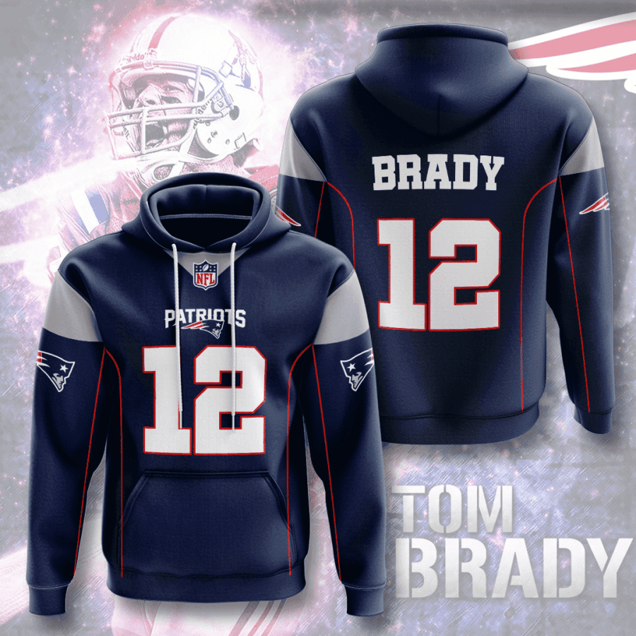 New England Patriots Hoodie Zip Hoodie Version 1565