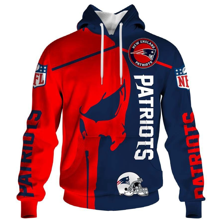 New England Patriots Hoodie Zip Hoodie Version 1571