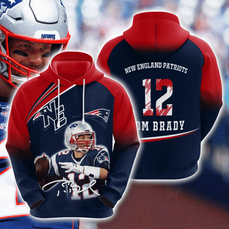 New England Patriots Hoodie Zip Hoodie Version 1606