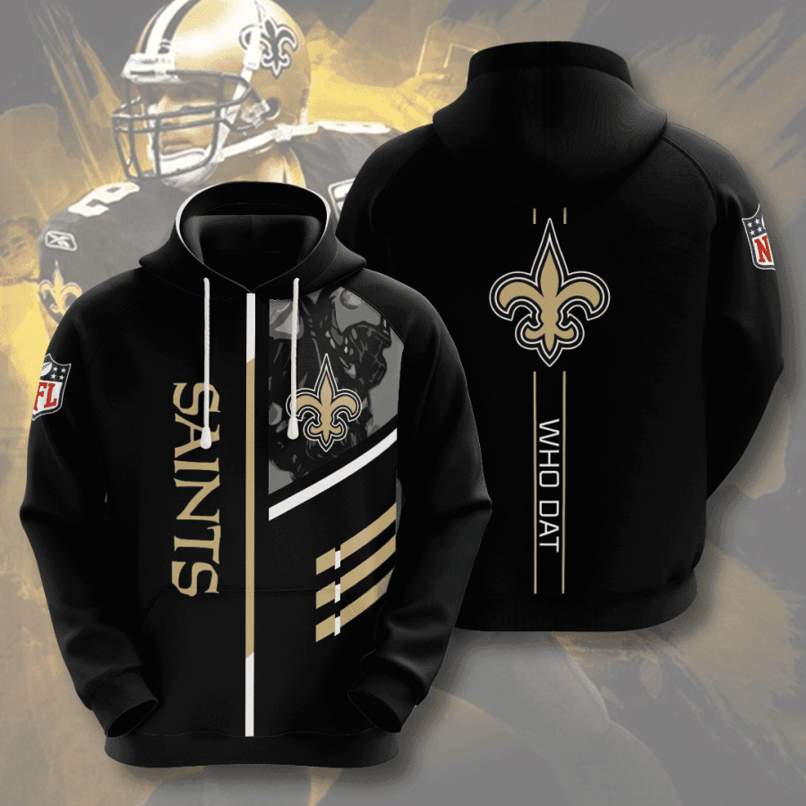 New Orleans Saints Hoodie Zip Hoodie Version 1231