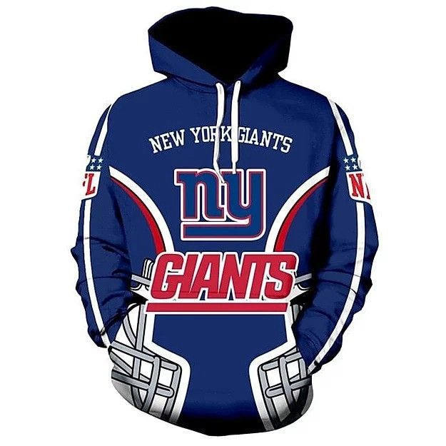 NEW YORK GIANTS Hoodie Zip Hoodie Version 1175