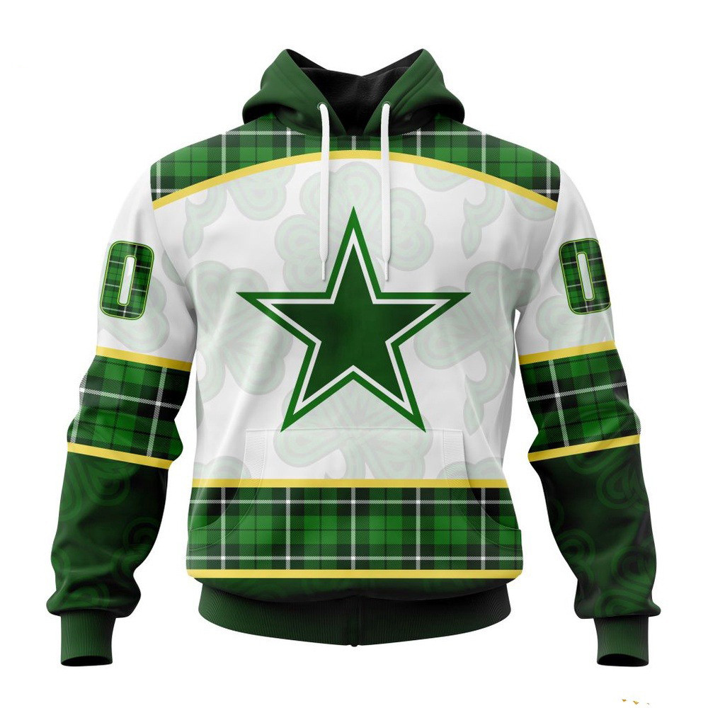 NFL Dallas Cowboys St Patricks Day 3D Hoodie Football Gifts For Men